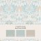 Matching paints paired with Dove & Rose Haze wallpaper