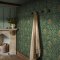 William Morris at Home Honeysuckle Verde Room