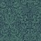 Flat image of Acorn Heritage Blue wallpaper by William Morris at Home