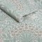 Roll shot of Garden Cottage Blues wallpaper pattern