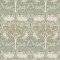 Flat image of Brother Rabbit Sage wallpaper by William Morris at Home