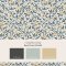 Matching paints paired with Bird & Pomegranate Cloudy Blues wallpaper