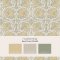 Matching paints paired with Pimpernel Spring Breeze wallpaper