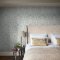 room shot showcasing Pimpernel Ocean wallpaper