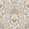 Galerie Floral Damask Beige Wallpaper 18516