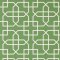 Sanderson Hampton Trellis Botanical Green Wallpaper 216660