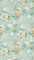 Sanderson Olivia Sky Mist/Tan Wallpaper 217039