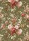 Sanderson Stapleton Park Olive/Bengal Red Wallpaper 217046