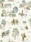 Sanderson 101 Dalmations Breeze Blue Wallpaper