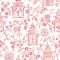 A Street Prints Helaine Coral Wallpaper