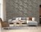 The Design Library Amara Palm Pewter & Gold Wallpaper 283487