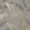 The Design Library Amara Palm Pewter & Gold Wallpaper 283487