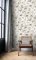 The Design Library Large Floral Taupe Wallpaper 283777