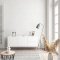 Galerie Flora Plain Silver & Grey Wallpaper Room