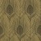 AS Creation Peacock Feather Gold/Brown Wallpaper 369718