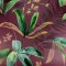 AS Creation Jungle Leaves Plum Wallpaper 377043