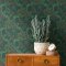 AS Creation Vintage Acanthus Emerald Green Wallpaper Room