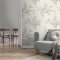 Belgravia Decor Tiffany Fiore Soft Silver Wallpaper GB41312