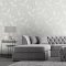 Belgravia Decor Tiffany Trail Soft Silver Wallpaper GB41319