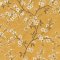 Rasch Blossom Mustard and Cream Wallpaper 456721