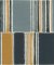 Rasch Woven Contemporary Blocks Cool Blue Wallpaper 484441