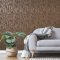 Uran Loft wall wallpaper in copper