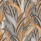 Rasch Amazing Tropical Grasses Grey Wallpaper 541274