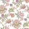 Galerie Jacobin Garden Pink/Green Floral Multi-wallpaper