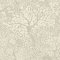 Galerie Olle Taupe / White Wallpaper