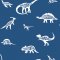 Holden Decor Dino Dictionary Blue Wallpaper 90901