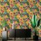 Holden Decor Wonderland Ochre Wallpaper 91190