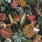 Holden Decor Wonderland Black Wallpaper
