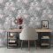 Holden Decor Sarasota Grey/Pink Wallpaper 91261