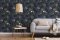 Holden Decor Tiki Navy Wallpaper 91343