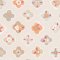 Oilily orange pastel flowers - 96122-1