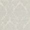 Grandeco Chenille Damask Silver Wallpaper A501025