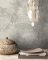 Grandeco Old Town Distressed Plaster Grey Wallpaper Room