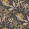 Grandeco Matisse Tropical Black Wallpaper A63803