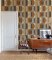 Grandeco Arcadia Sojo Brown Wallpaper