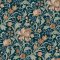 Grandeco Marian Navy & Terracotta Wallpaper A67101