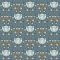 Casadeco Fox Trot Blue Wallpaper 82236216