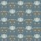 Casadeco Fox Trot Blue Wallpaper 82236216