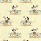 Sanderson Minnie On The Move Sherbet Wallpaper