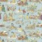 Sanderson Snow White Puddle Blue Wallpaper