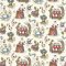 Sanderson Alice in Wonderland Hundreds & Thousands Wallpaper