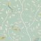 Sanderson Finches Duck Egg Wallpaper DOPWFI103