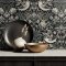 Galerie Fragaria Garden Black/Cream/Taupe Wallpaper Room