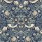 Galerie Fragaria Garden Blue/Tan/White Wallpaper