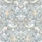 Galerie Fragaria Garden Blue/White/Blush Wallpaper