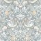 Galerie Fragaria Garden Blue/White/Blush Wallpaper